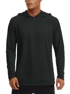 Men's SPF 50 Sun Protection Hoodie with Thumb Holes