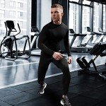 Men's 3-Pack Long Sleeve Compression Workout Shirts