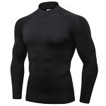 Men's 3-Pack Long Sleeve Compression Workout Shirts