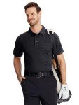 TACVASEN Men's Breathable Outdoor Sport Polo Shirt
