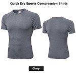 Men's 3-Pack Cool Dry Compression Workout Shirts