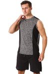 Men's Dry Fit Workout Tank Tops - Sleeveless Fitness Shirt
