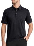 TACVASEN Men's Breathable Outdoor Sport Polo Shirt