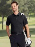 TACVASEN Men's Breathable Outdoor Sport Polo Shirt