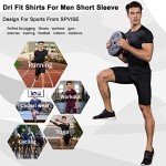 Men's 3-Pack Cool Dry Compression Workout Shirts