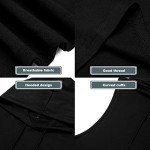 Men's Sleeveless Muscle Hoodie Tank Top - Black