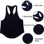 Men's 3-Pack Y-Back Sleeveless Gym Tank Tops