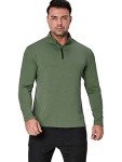 Men's Quick-Dry Quarter Zip Active Sports Shirt