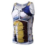 Men's Goku 3D Print Slim Fit Training Tank