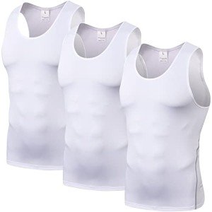 Men's Sleeveless Compression Workout Tank Top