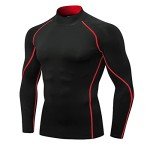 LEICHR Men’s Long Sleeve Compression Workout Shirt