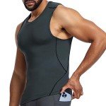 Men's Sleeveless Quick-Dry Workout Tank Tops - 2 Pack