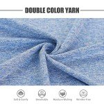 Marled Sky Blue Men's Gym T-Shirt - XL