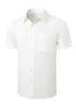 JMIERR Men's Short Sleeve Button-Up Hawaiian Shirt