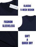 COOFANDY Men’s V-Neck Workout Tank Top 3-Pack