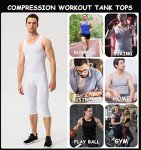Men's Sleeveless Compression Workout Tank Top