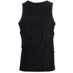 Men's Black Compression Sports Vest - 2XL
