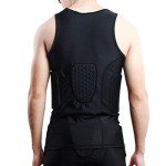 Men's Black Compression Sports Vest - 2XL