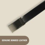 Perry Ellis Men's Reversible Leather Belt - Black/Brown