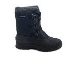 Men's Waterproof Insulated Winter Snow Boots - Black
