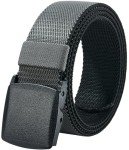 Men's 2-in-1 Reversible Stretch Belt - Black & Gray