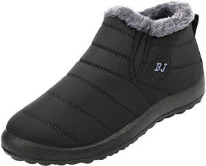 JOINFREE Men's Winter Snow Boots - Anti-Skid