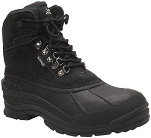 LABO Men's Waterproof Insulated Winter Snow Boots