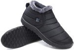 JOINFREE Men's Winter Snow Boots - Anti-Skid
