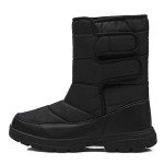 Men's Waterproof High Top Snow Boots with Fur Lining