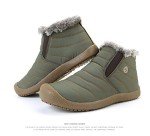 Men's Lightweight Winter Hiking Snow Boots - Green
