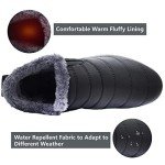 JOINFREE Men's Winter Snow Boots - Anti-Skid
