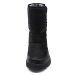 Men's Waterproof High Top Snow Boots with Fur Lining