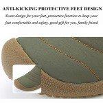 Men's Lightweight Winter Hiking Snow Boots - Green