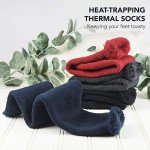 Insulated Thermal Socks for Extreme Cold - 2 Pairs