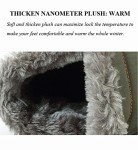 Men's Lightweight Winter Hiking Snow Boots - Green