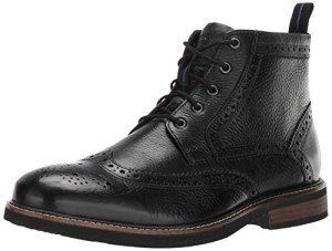 Nunn Bush Men's Black Wingtip Chukka Boot, Size 10.5
