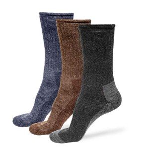 Men's Alpaca Wool Hiking & Dress Socks Set