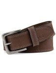 Timberland Men's Big & Tall Brown Leather Belt