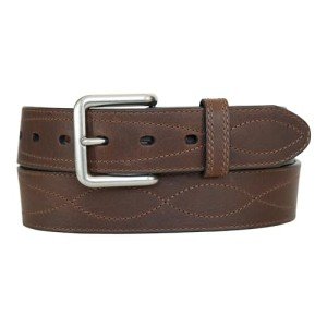 Wolverine Men's Brown Leather Western Work Belt