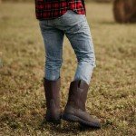 HISEA NINGO Men's Waterproof Steel Toe Work Boots