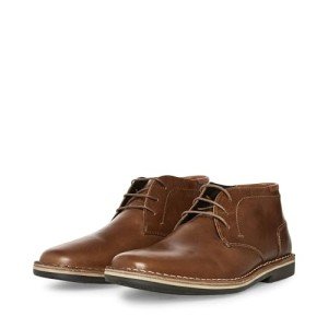 Steve Madden Men's Cognac Leather Harken Boot