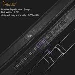 JASGOOD Men's Leather Ratchet Belt Strap (35mm)