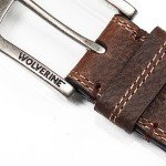 Wolverine Men's Leather Work Belt - Brown, 38