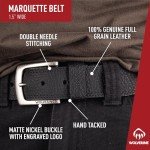 Wolverine Men's Leather Work Belt - Brown, 38