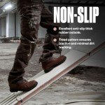 Men's Insulated Leather Work Boots - Dark Brown