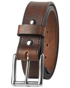 American Made Leather Belts for Men - Bootleg Brown