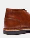 Steve Madden Men's Cognac Leather Harken Boot