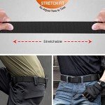 Men's Tactical Nylon Web Belt - Adjustable Quick Release
