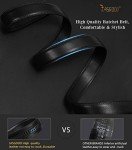 JASGOOD Men's Leather Ratchet Belt Strap (35mm)