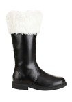 Men's Santa Claus Costume Boots - Faux Leather Size 12